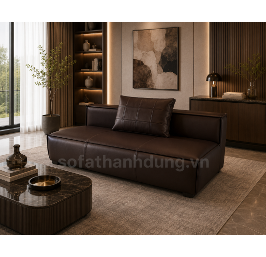 Sofa Băng Da Không Tay Vịn